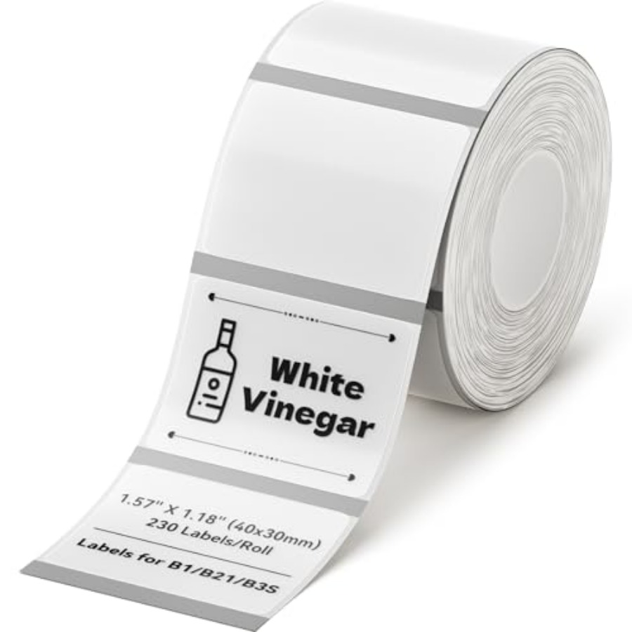 Spice Jar Labels - Label Tape for B1/B21/B3S, 1.18