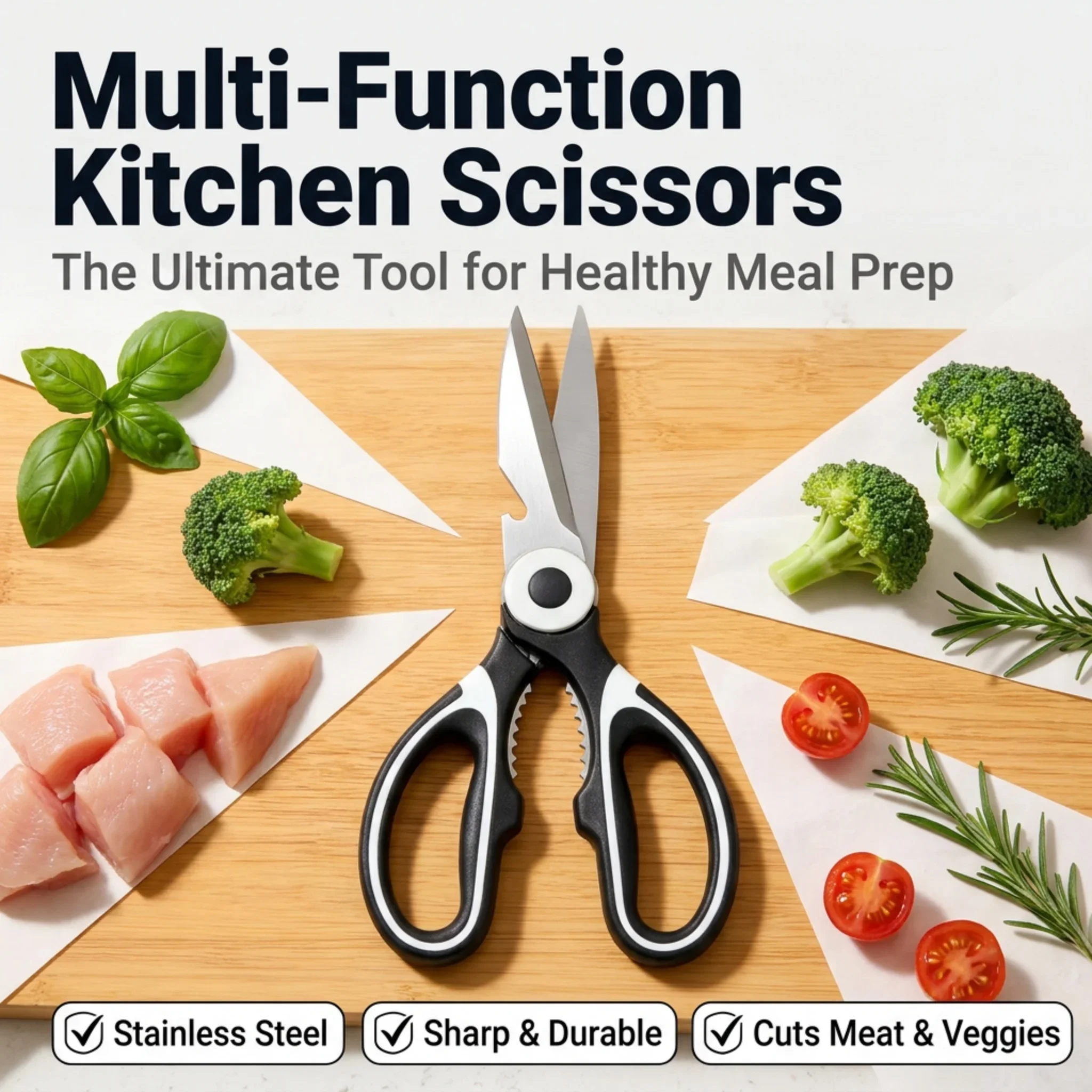 Kitchen Scissors for Meal Prep - Meal Prep With Chicken ulasan dan harga