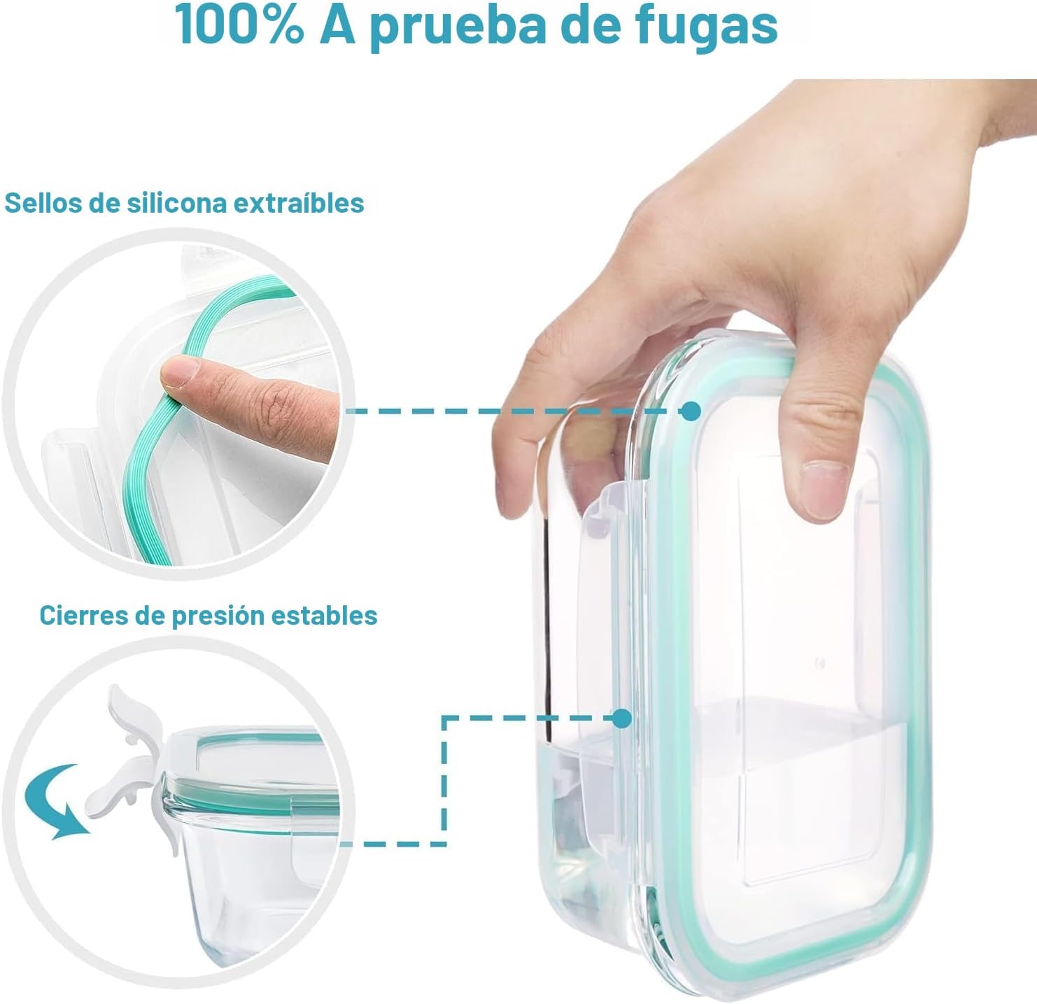 18Pcs Glass Food Storage Conta - Meal Prep Xl ulasan dan harga