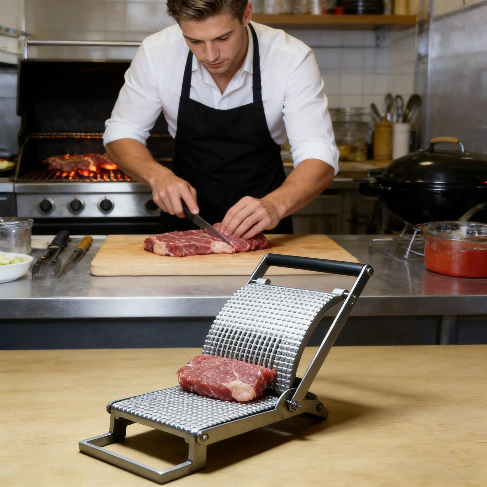 Stainless Steel Meat Tenderize - Meal Prep With Chicken ulasan dan harga