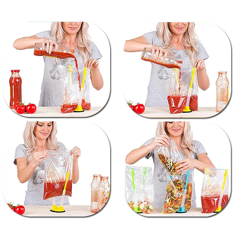 Adjustable Baggy Rack Holder S - Meal Prep Ziplock ulasan dan harga