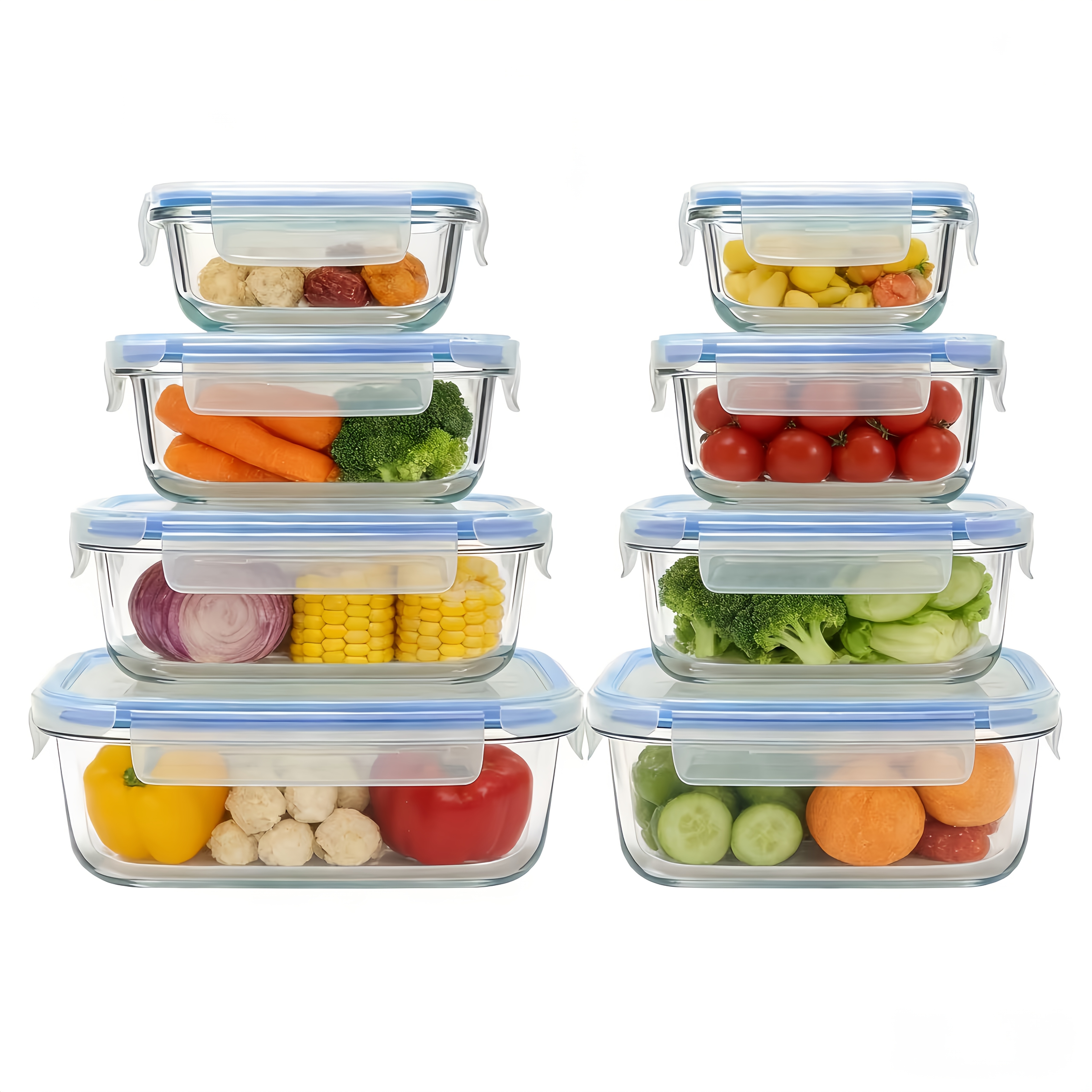 Premium Glass Food Storage Con - Meal Prep Glass Containers ulasan dan harga
