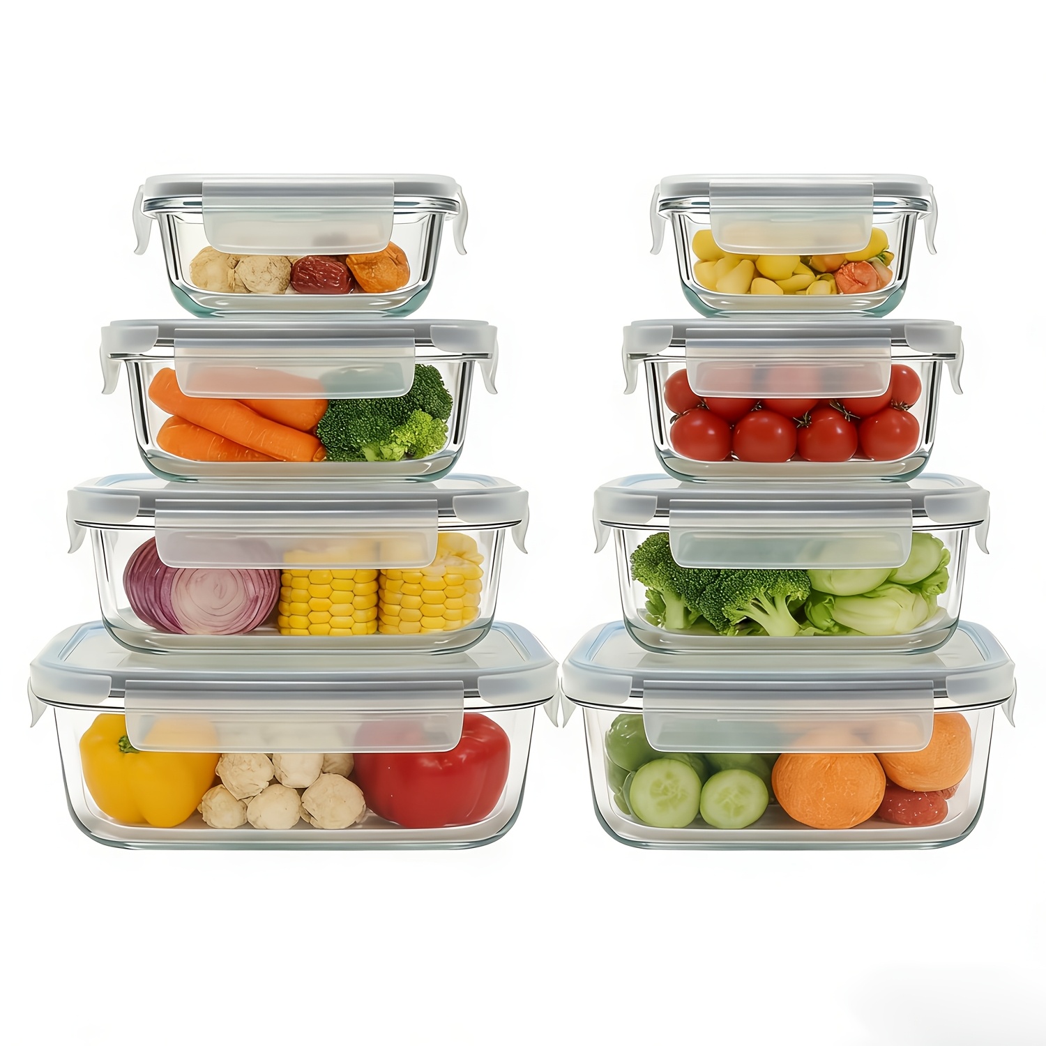 Premium Glass Food Storage Con - Meal Prep Glass Containers ulasan dan harga