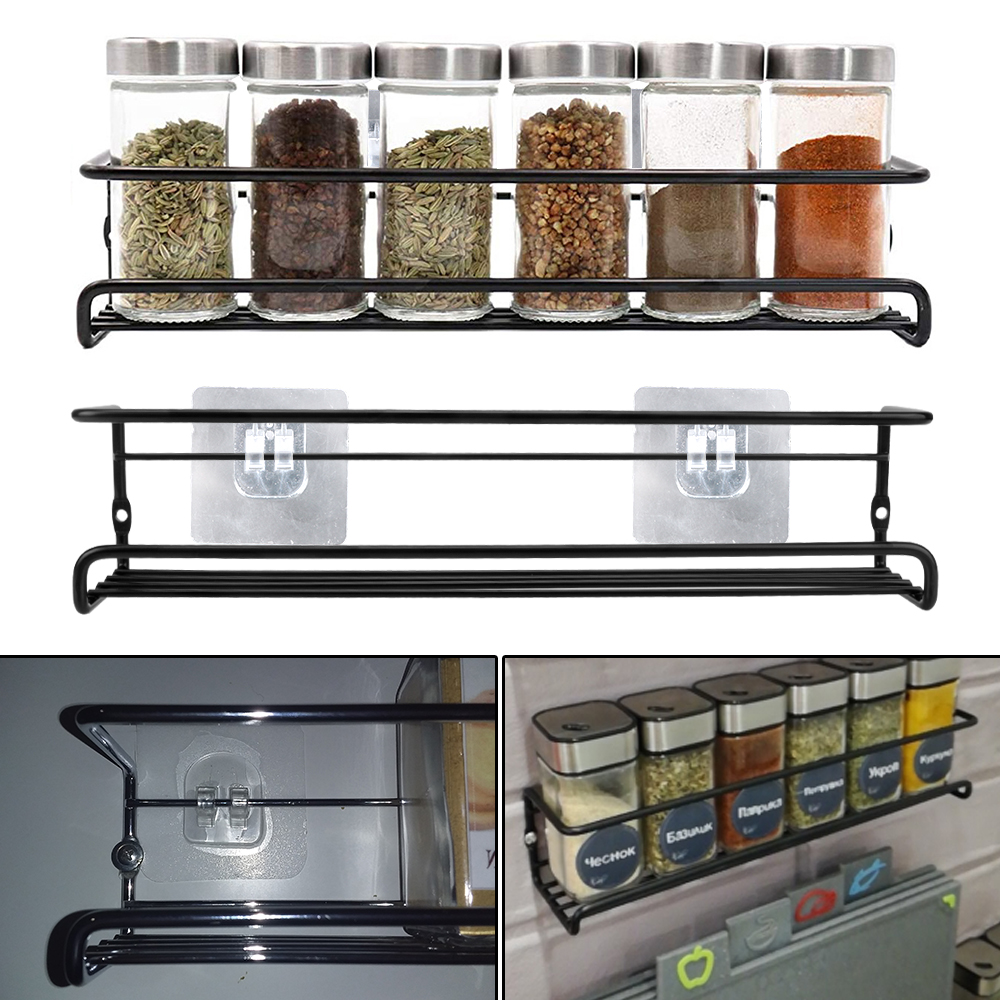 Kitchen Organizer 2 Pcs Metal  - Spice Jar Labels ulasan dan harga