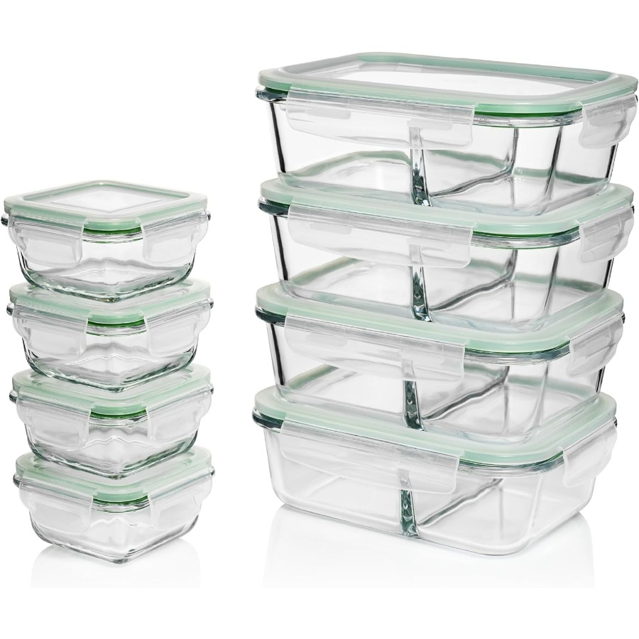 Glass Meal Prep Containers wit - Meal Prep Glass Containers ulasan dan harga