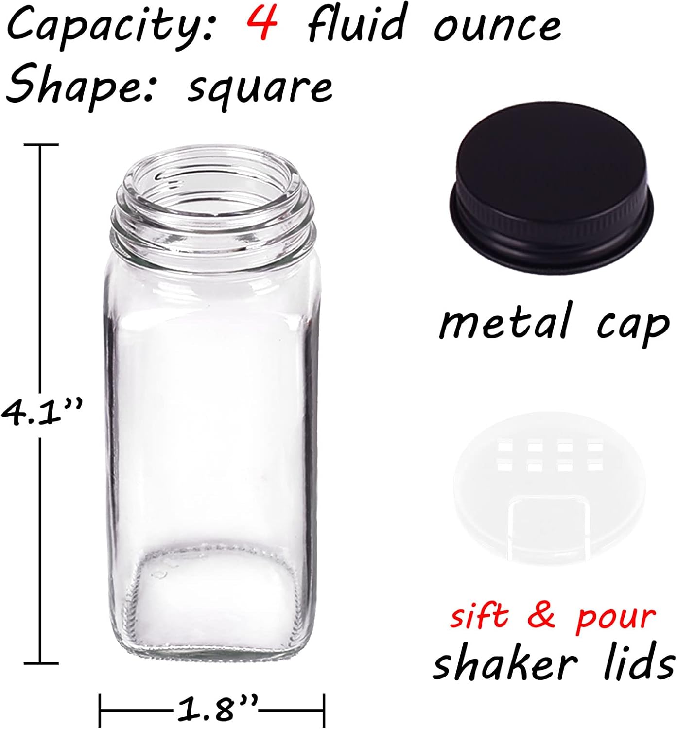 25 Spice Jars with 547 Labels- - Spice Jar Labels ulasan dan harga