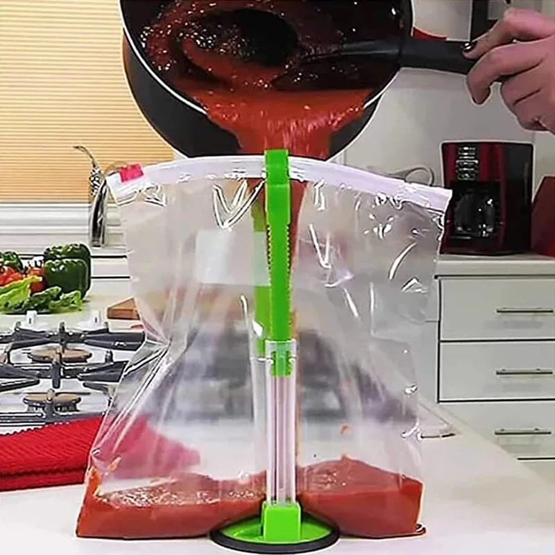 Adjustable Baggy Rack Holder S - Meal Prep Ziplock ulasan dan harga