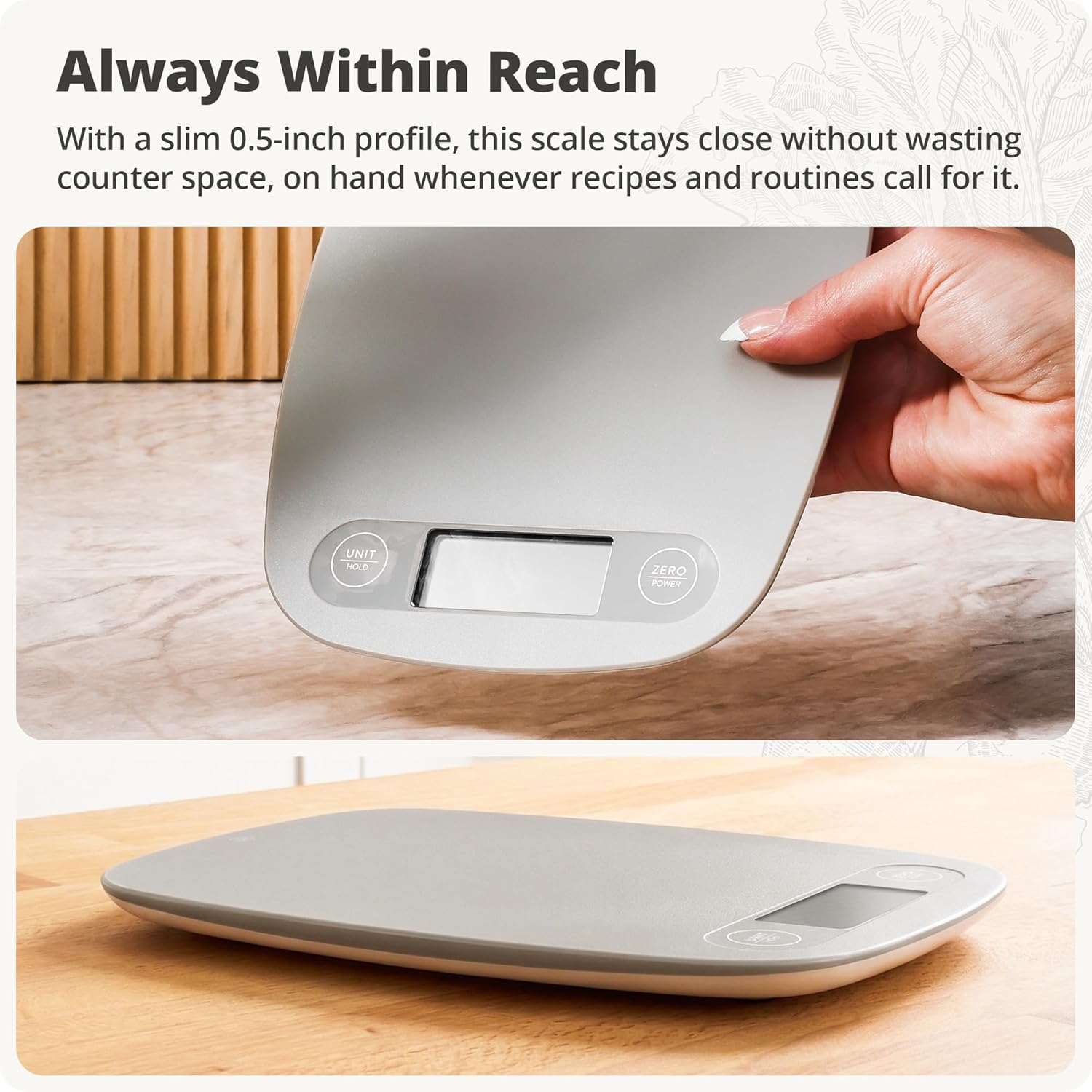 Digital Kitchen Scale with 1g  - Meal Prep Quick And Easy ulasan dan harga