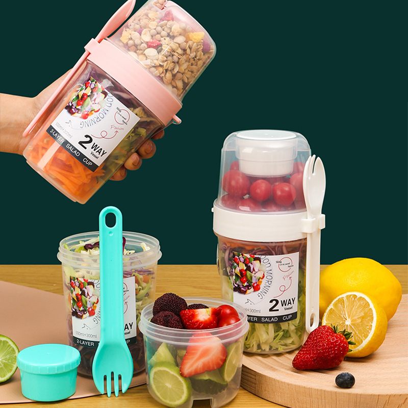 SoftAura Breakfast On The Go C - Meal Prep Glass Containers ulasan dan harga