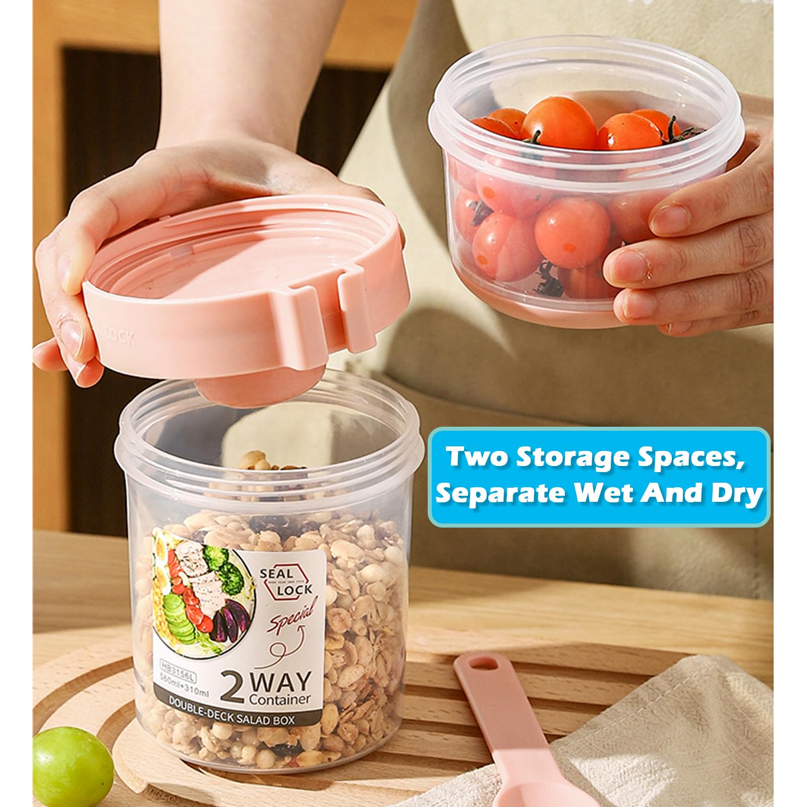 SoftAura Breakfast On The Go C - Meal Prep Glass Containers ulasan dan harga