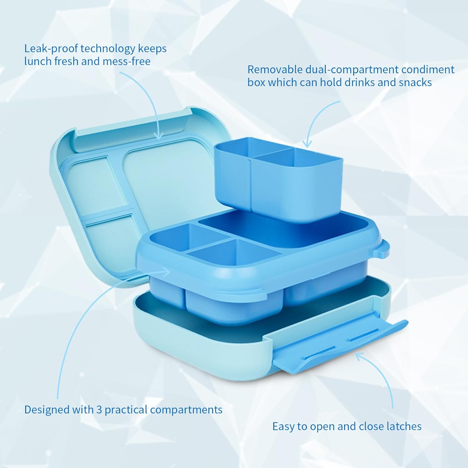 Prints Leak-Proof XL Lunch Box - Meal Prep Xl ulasan dan harga