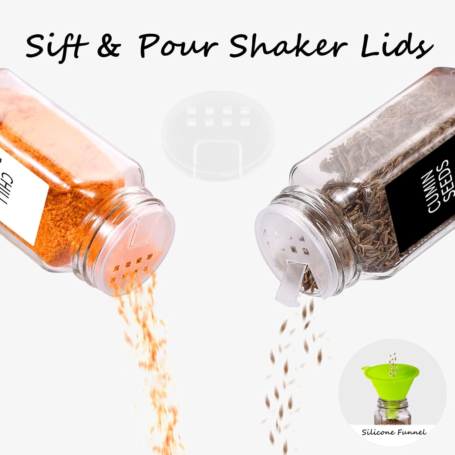 25 Spice Jars with 547 Labels- - Spice Jar Labels ulasan dan harga