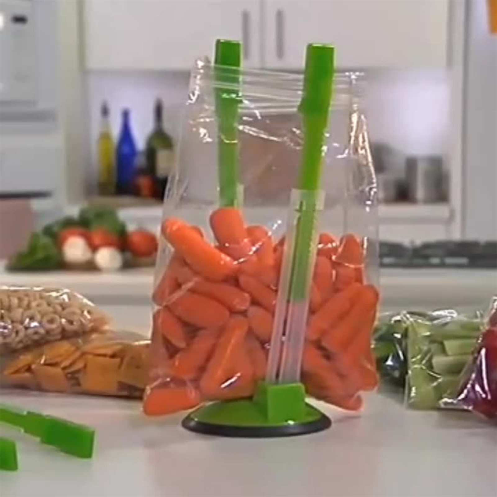 Adjustable Baggy Rack Holder S - Meal Prep Ziplock ulasan dan harga