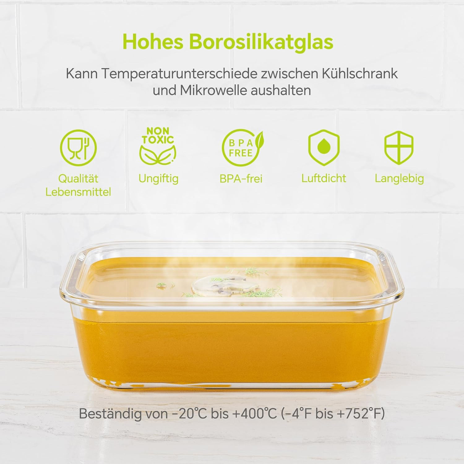 8-Pack Airtight Glass Food Sto - Meal Prep Glass Containers ulasan dan harga