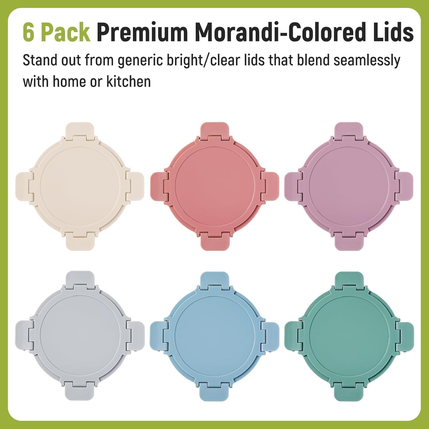 [UPGRADED LID] 6 Sets 3 Cup/24 - Meal Prep Glass Containers ulasan dan harga