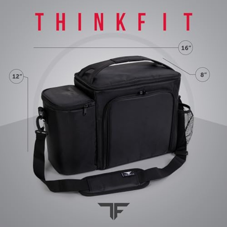 Large Black Meal Prep Lunch Ba - Meal Prep Xl ulasan dan harga