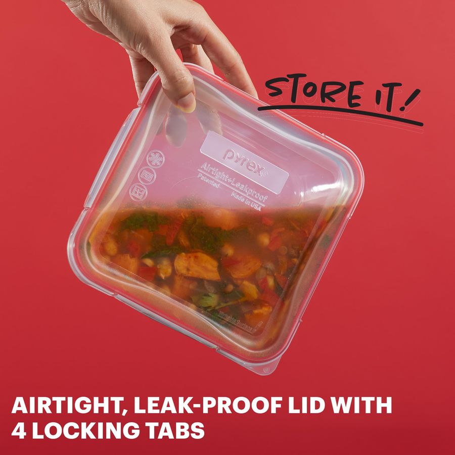 Freshlock 5Pack, 4 Cup Glass F - Meal Prep Glass Containers ulasan dan harga